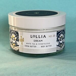 Lolli Dream Body Butter with White Tea and Honeysuckle NEW 5.5oz